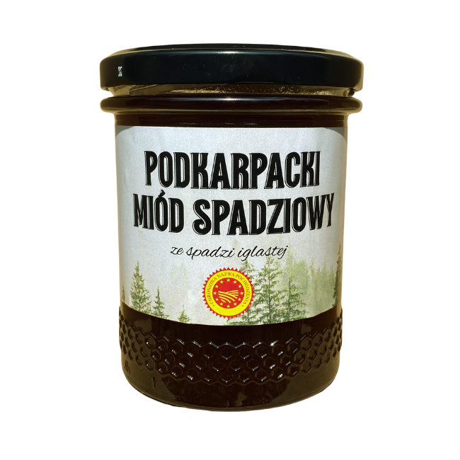 Podkarpacki Miód Spadziowy CHNP 500g