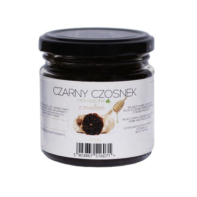 Pasta z Czarnego Czosnku z Miodem BIO – 200g