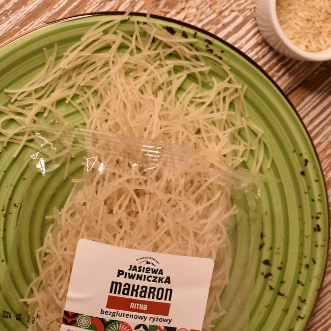 Makaron bezglutenowy ryżowy Nitka 200g